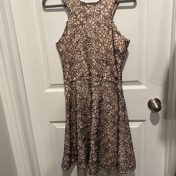 🎈NEW Aqua cream & black dress - Picture 5 of 16